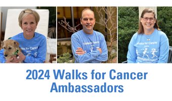 2024 Walks for Cancer Ambassadors